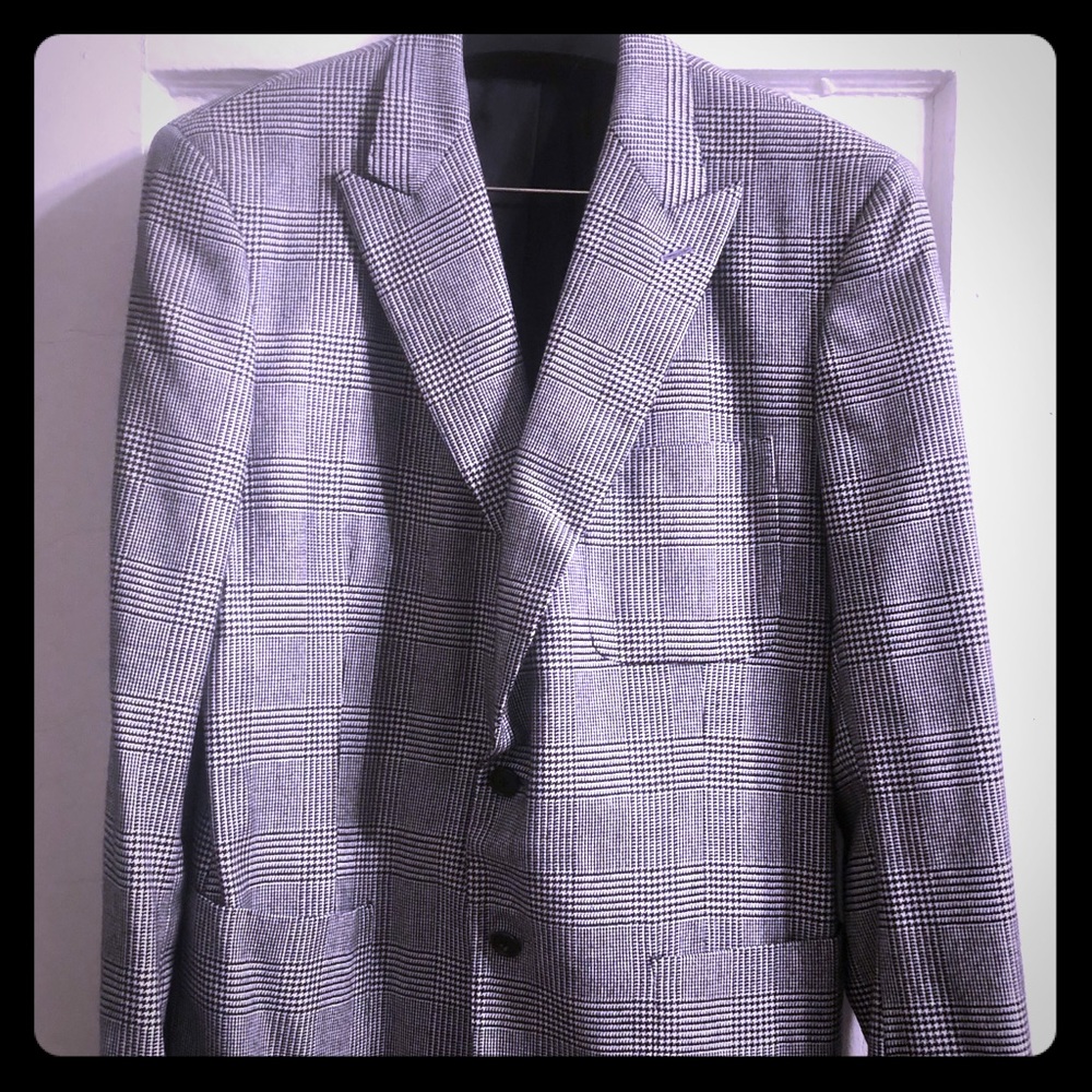 Oscar De La Renta Mens Vintage Blazer size 44